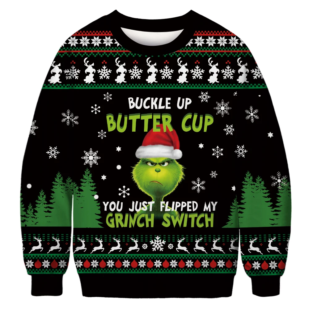 Autumn/Winter Sweatshirt Fun Green Stole Christmas Hoodie Kawaii Unisex Long Sleeve Hoodie Grinch Lovers Pullover
Autumn/Winter Sweatshirt Fun Green Stole Christmas Hoodie Kawaii Unisex Long Sleeve Hoodie Grinch Lovers Pullover