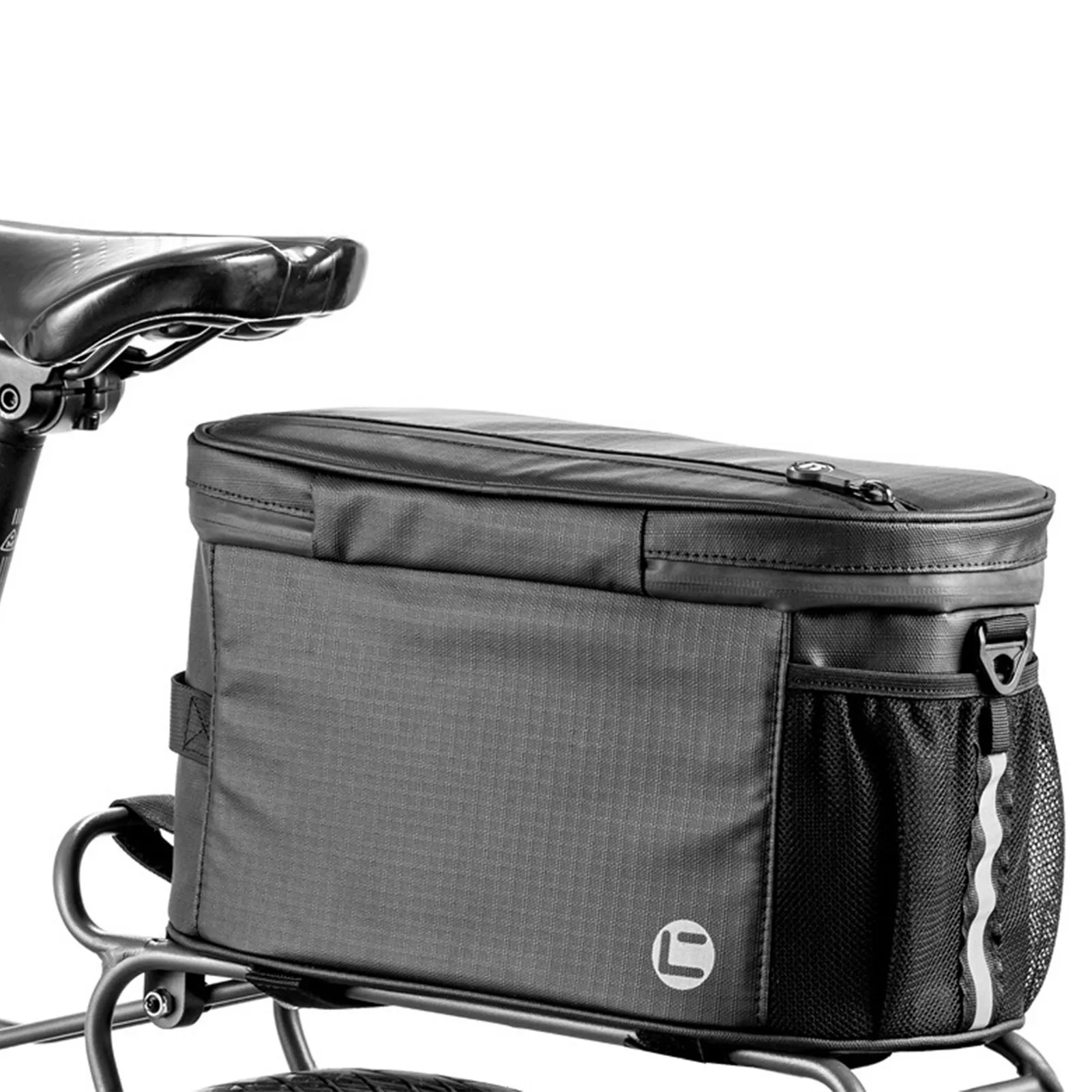 Сумка-переноска на багажник велосипеда, 10 л 
Сумка-переноска на багажник велосипеда, 10 л