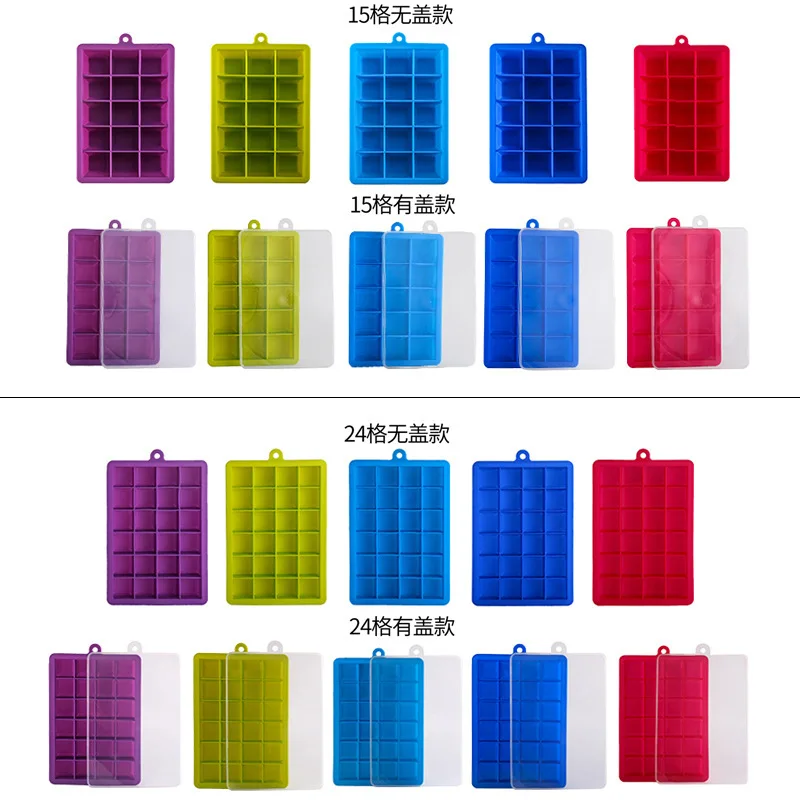 Silica Gel Ice Cubes Mould Bar 15 Lattice Square Ice Tray 24 ge Ice Maker Creative Chocolate Mold Mould
Silica Gel Ice Cubes Mould Bar 15 Lattice Square Ice Tray 24 ge Ice Maker Creative Chocolate Mold Mould