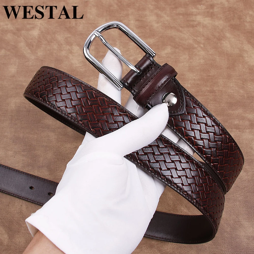 WESTAL belt male fashion leather belt men male genuine leather strap luxury pin buckle men's belt Cummerbunds ceinture hommeB009
WESTAL belt male fashion leather belt men male genuine leather strap luxury pin buckle men's belt Cummerbunds ceinture hommeB009