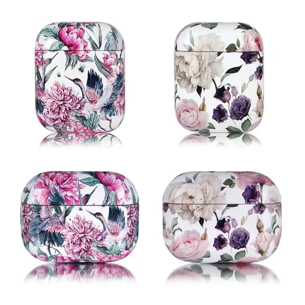luxury Smooth Protective Cover For AirPods Flowers Earphone Cute Colorful Vintage Hard PC Girls Cover For Apple AirPod Pro Cases
luxury Smooth Protective Cover For AirPods Flowers Earphone Cute Colorful Vintage Hard PC Girls Cover For Apple AirPod Pro Cases