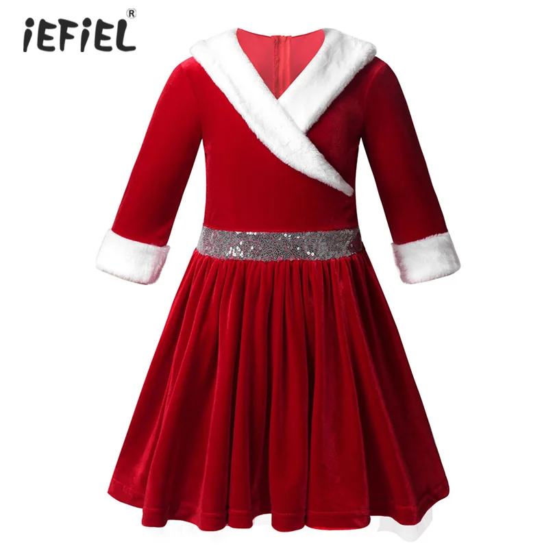 Kids Girls Velvet Figure Ice Skating Roller Skating Baton Twirling Dress Long Sleeves Christmas Dance Costume Stage Performance
Kids Girls Velvet Figure Ice Skating Roller Skating Baton Twirling Dress Long Sleeves Christmas Dance Costume Stage Performance