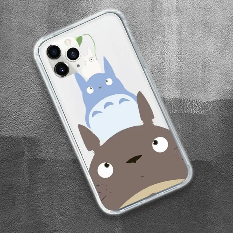 Cartoon Studio Ghibli Spirited Away Totoro Phone Case Transparent for iPhone 11 12 mini pro XS MAX 8 7 6 6S Plus X 5S SE 2020 XR
Cartoon Studio Ghibli Spirited Away Totoro Phone Case Transparent for iPhone 11 12 mini pro XS MAX 8 7 6 6S Plus X 5S SE 2020 XR