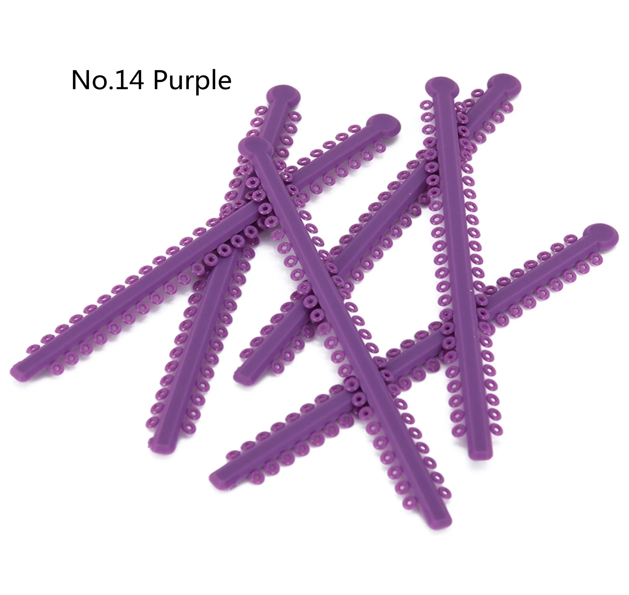 #14-Purple Dental Orthodontic Elastic Ligature Ties Bands Light Force Good Memory
#14-Purple Dental Orthodontic Elastic Ligature Ties Bands Light Force Good Memory