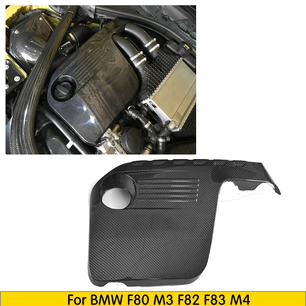 Для BMW M3 M4 2014 2015 2016 2017 крышка двигателя из углеродного волокна в автомобильном