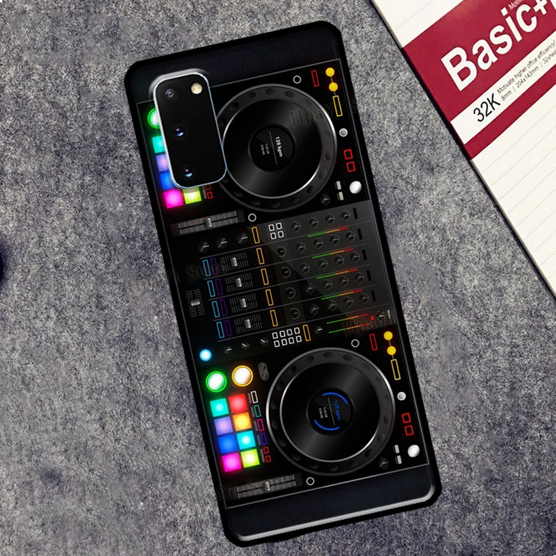 Чехол-миксер для музыкального контроллера DJ Samsung Galaxy S21 S20 FE S22 Ultra Note 20 10 S8 S9 S10 Plus