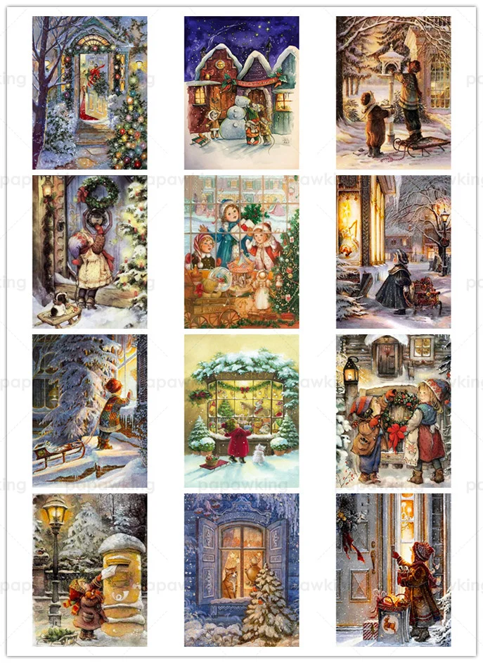 New Christmas Diamond Painting Kit Christmas Girl Diamond Art Sticker Diamond Painting Snow Street Christmas Decoration Gift
New Christmas Diamond Painting Kit Christmas Girl Diamond Art Sticker Diamond Painting Snow Street Christmas Decoration Gift