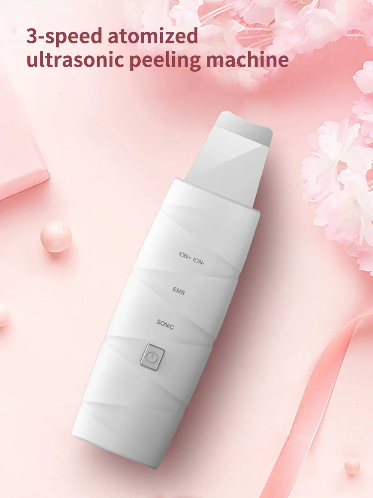 Newest Ultrasonic Skin Scrubber Deep Face Cleaning Machine Facial Massager Skin Care Tools Peeling Shovel Facial Pore
Newest Ultrasonic Skin Scrubber Deep Face Cleaning Machine Facial Massager Skin Care Tools Peeling Shovel Facial Pore
