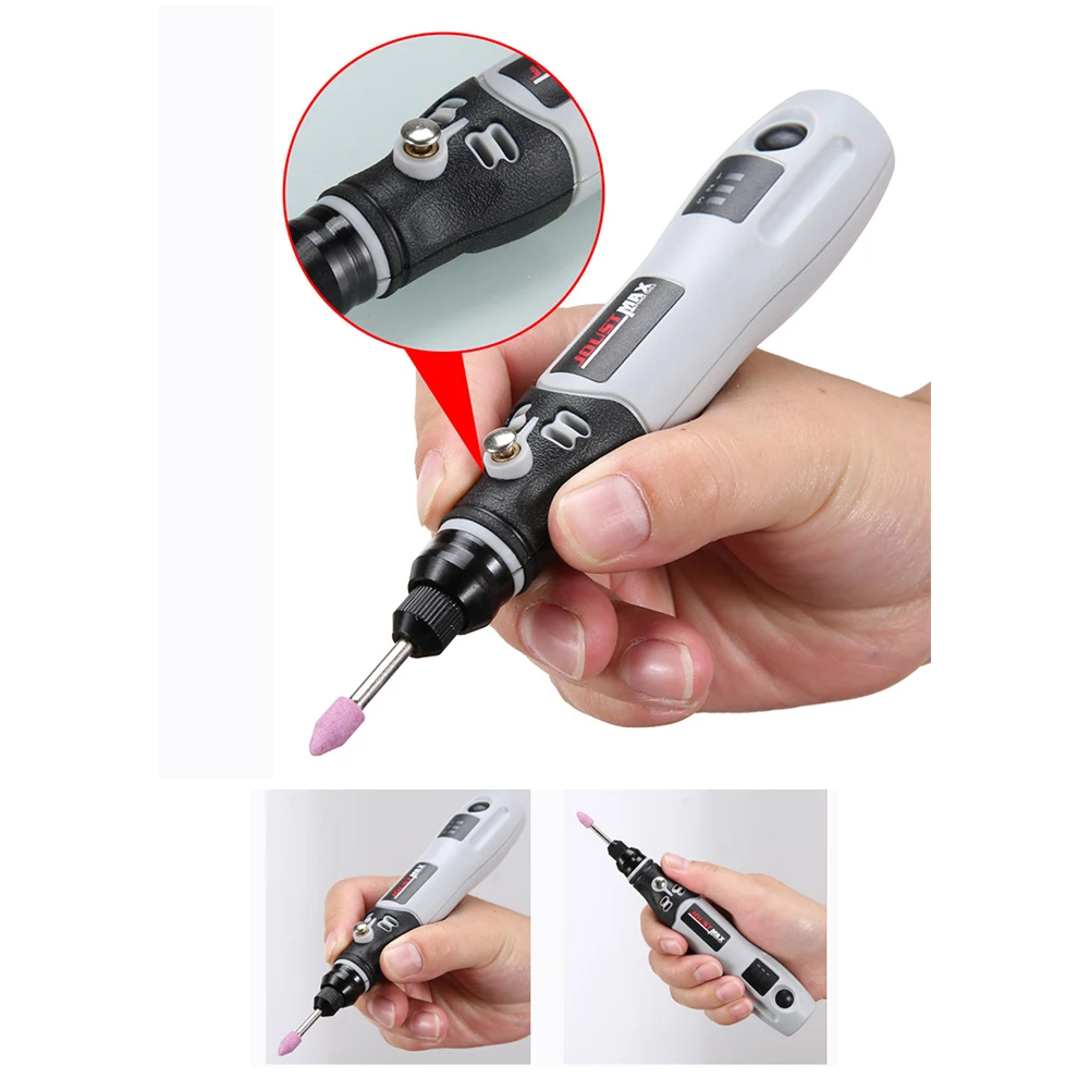 4.2V USB Charging Grinder Small Electric Grinder For Jade Carving Polishing Blister Packaging USB Rechargeable Sander
4.2V USB Charging Grinder Small Electric Grinder For Jade Carving Polishing Blister Packaging USB Rechargeable Sander