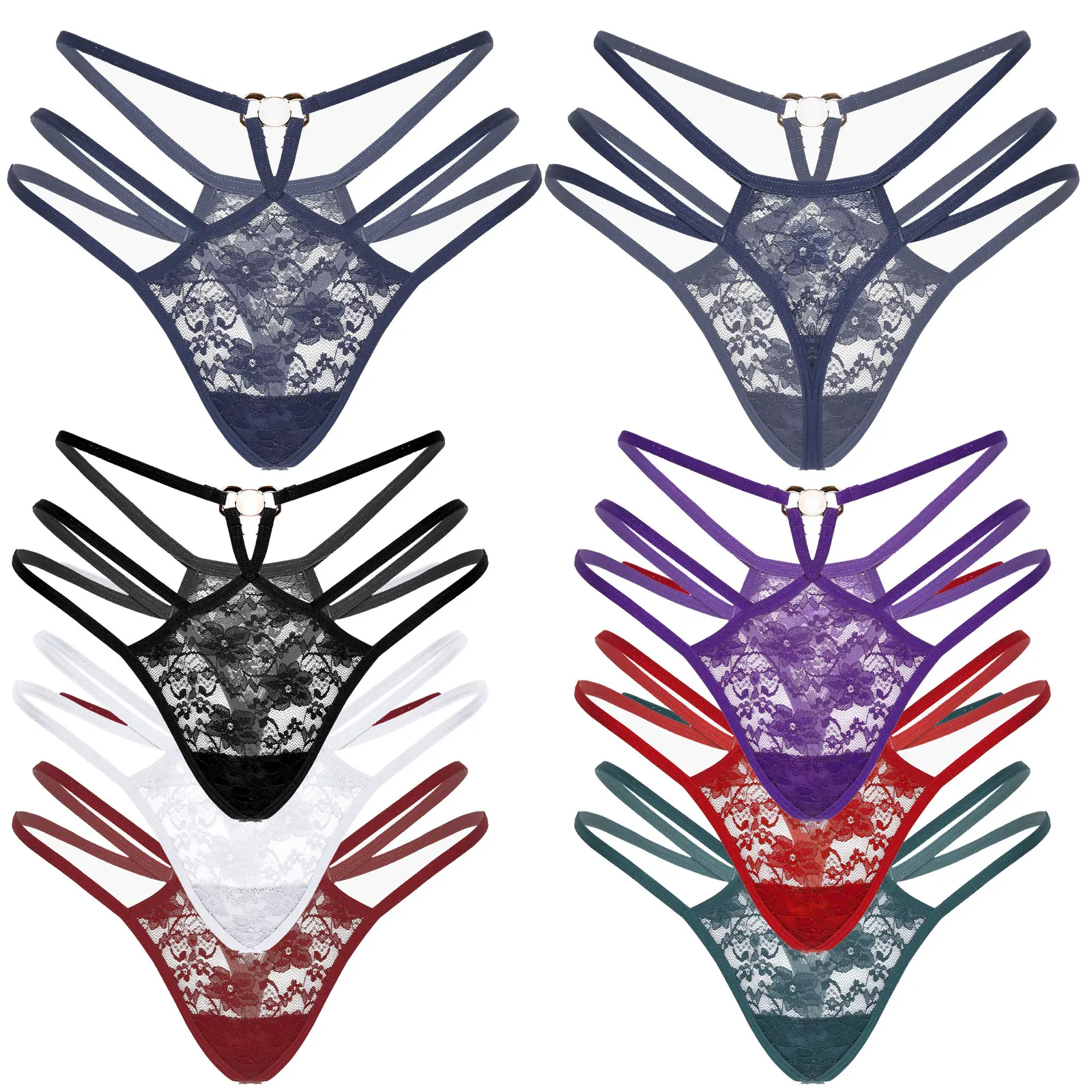Sexy Panties for Women See Through Sheer Lace Panties Low Waist Hollow Out Strappy Elastic Briefs Ladies Sexy Lingerie Underwear
Sexy Panties for Women See Through Sheer Lace Panties Low Waist Hollow Out Strappy Elastic Briefs Ladies Sexy Lingerie Underwear