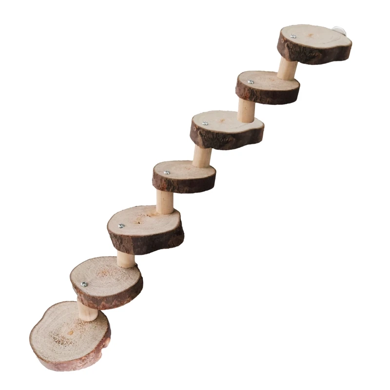 Wooden Parrot Hamster Climbing Ladder Stairs Birds Exercise Perches Stand Platform Teeth Care Molar Toys
Wooden Parrot Hamster Climbing Ladder Stairs Birds Exercise Perches Stand Platform Teeth Care Molar Toys