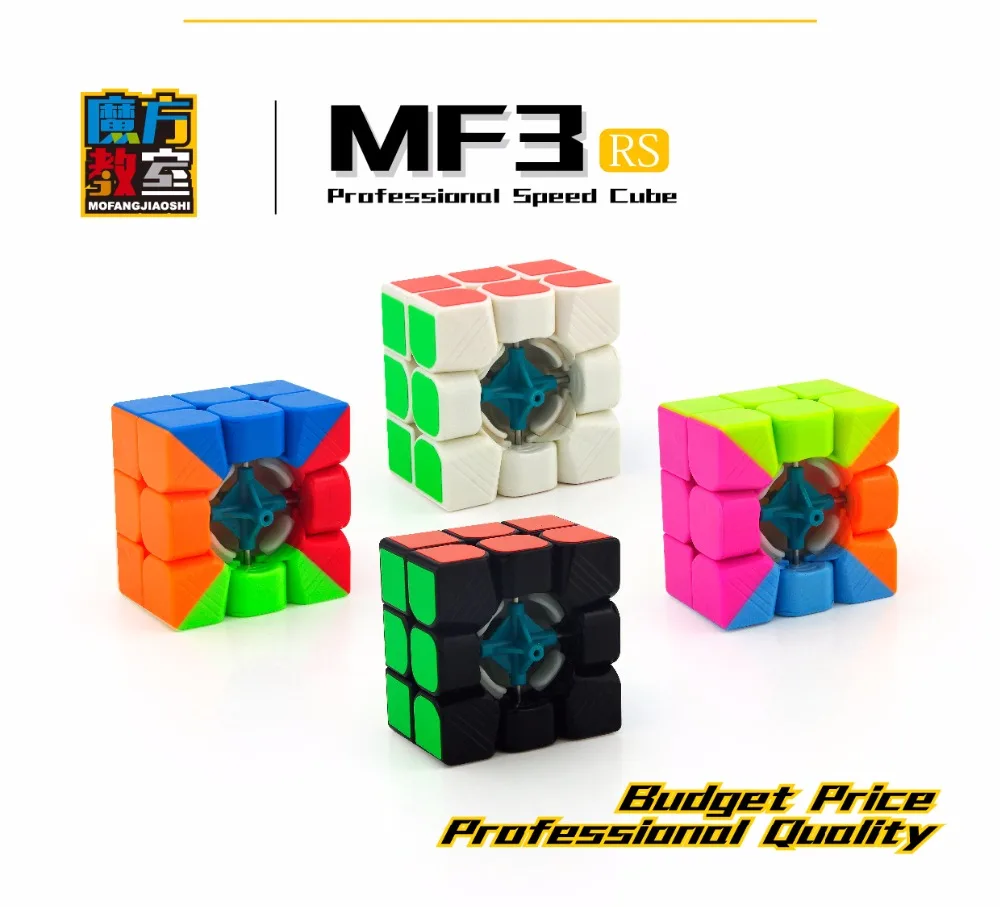 Фото Moyu MF3RS 3x3x3 магический куб MoFangjiaoshi головоломка 3x3 MF3 RS скоростной