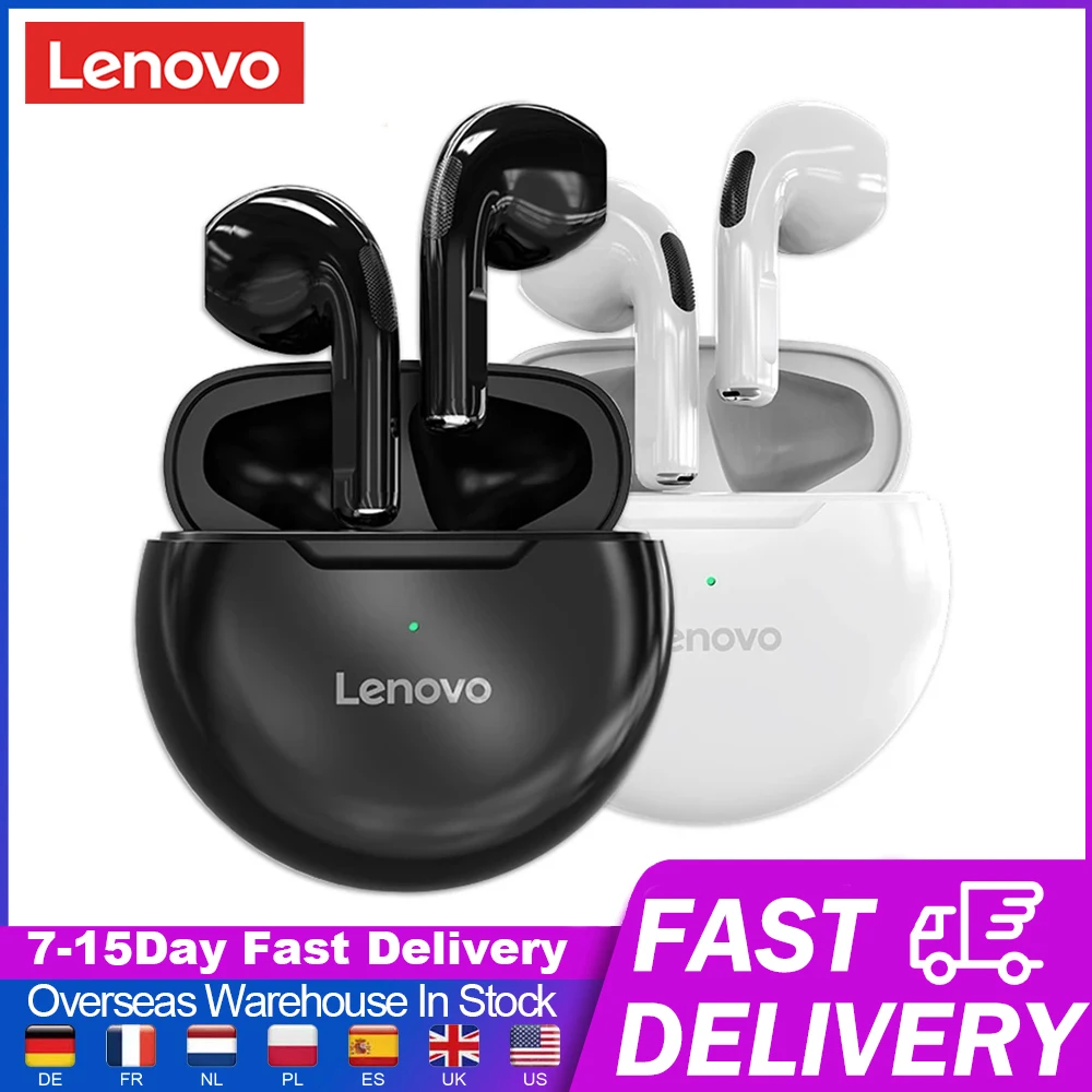 Lenovo HT38 Wireless Bluetooth 5.0 Earphones Waterproof TWS 9D Stereo Sound Touch Control Low Latency Gaming Earbuds With Mic
Lenovo HT38 Wireless Bluetooth 5.0 Earphones Waterproof TWS 9D Stereo Sound Touch Control Low Latency Gaming Earbuds With Mic
