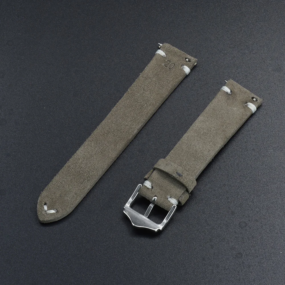 Premium Quality Watchband 20mm 22mm New Design Suede Leather Vintage Straps With Quick Release Spring Bars For Watch Accessories 
Premium Quality Watchband 20mm 22mm New Design Suede Leather Vintage Straps With Quick Release Spring Bars For Watch Accessories