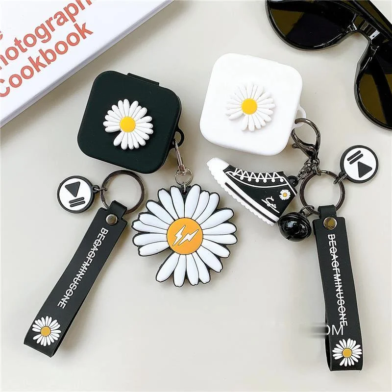 Cute Daisy Earphone Cover for Xiaomi Air2 Se Case for Mi Air 2Se Cover Bluetooth Earphone Protective Accessories with Keychain
Cute Daisy Earphone Cover for Xiaomi Air2 Se Case for Mi Air 2Se Cover Bluetooth Earphone Protective Accessories with Keychain