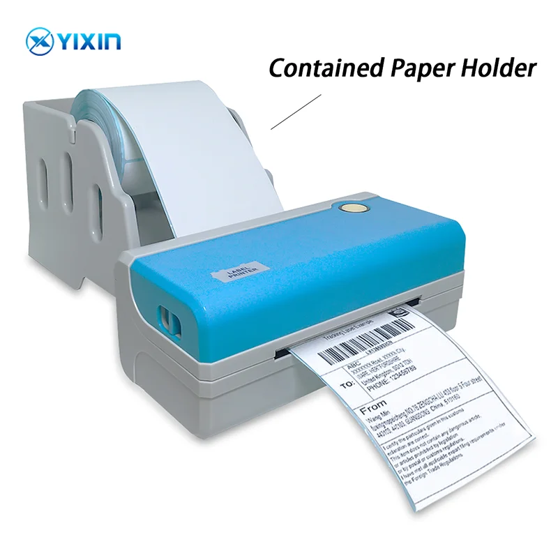 4x6 110mm Thermal Label Printer With Bluetooth Label Printing Suitable For Supermarket Bill Printing transport Label Printing
4x6 110mm Thermal Label Printer With Bluetooth Label Printing Suitable For Supermarket Bill Printing transport Label Printing