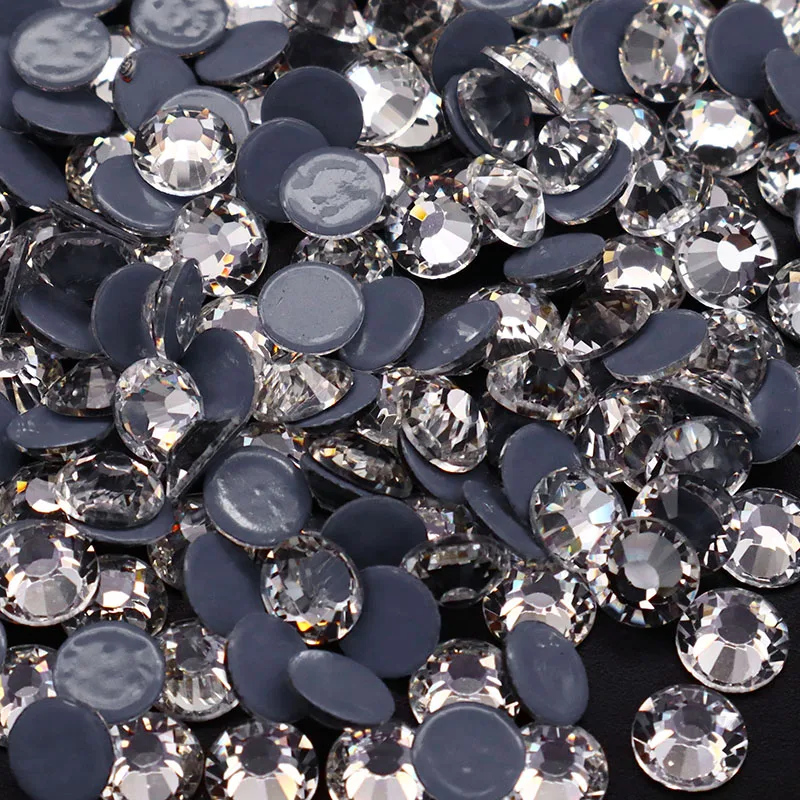 Crystal Glass Material Clear Hotfix Rhinestones Super Brilliant Strass Shiny Stones Used for DIY Clothes Bags Shoes
Crystal Glass Material Clear Hotfix Rhinestones Super Brilliant Strass Shiny Stones Used for DIY Clothes Bags Shoes