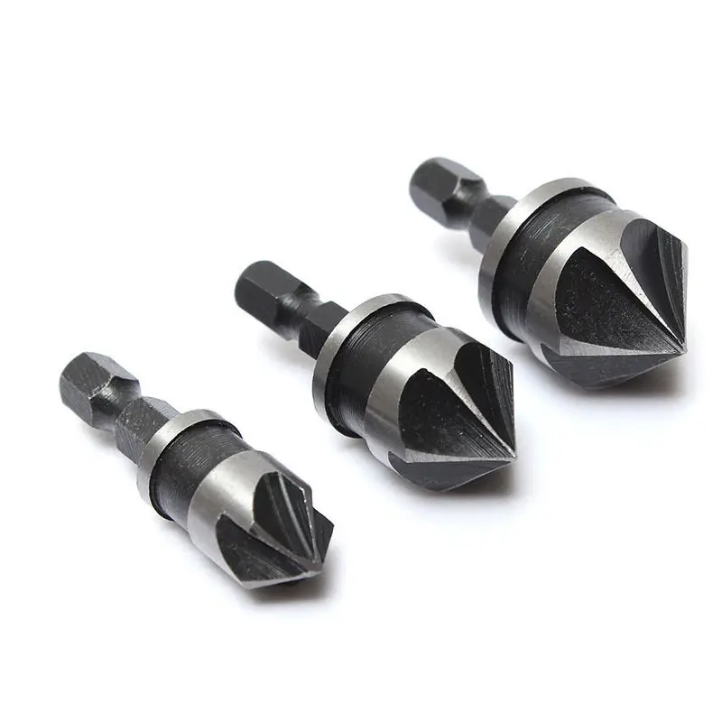 3pcs/Set Boring Tapered Countersink Drill Bit Deburring Reaming Accessories Hand And Power Tool Accessories
3pcs/Set Boring Tapered Countersink Drill Bit Deburring Reaming Accessories Hand And Power Tool Accessories