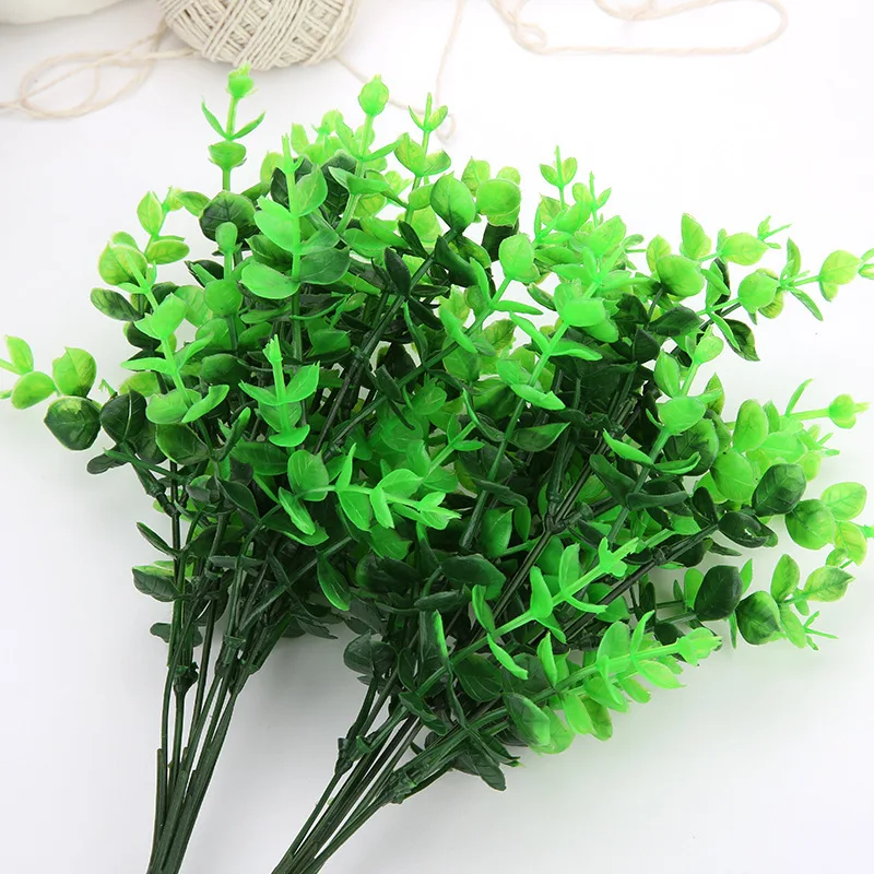 1Pc Artificial Eucalyptus Plants Plastic Stems Branches Green Fake Plant for Office Desk Fake Home Room Bouquet Eucalyptus Decor
1Pc Artificial Eucalyptus Plants Plastic Stems Branches Green Fake Plant for Office Desk Fake Home Room Bouquet Eucalyptus Decor