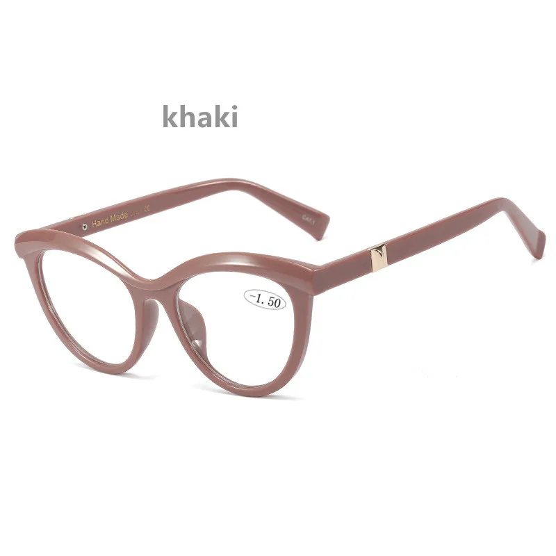 Fashion Super thin Anti Blue Light Women's Myopia Glasses New Round Design Retro Cat Eyes 1.61 Nearsighted Eyewear for women
Fashion Super thin Anti Blue Light Women's Myopia Glasses New Round Design Retro Cat Eyes 1.61 Nearsighted Eyewear for women