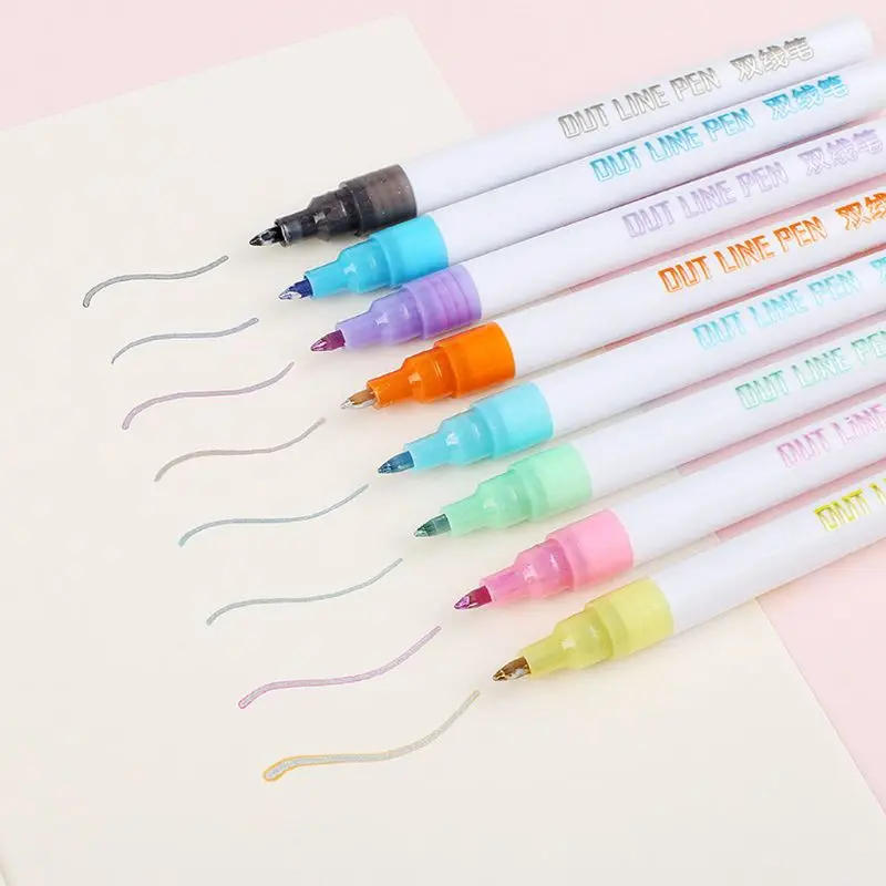 Флуоресцентные маркеры, двусторонние, 8 шт./компл.
Флуоресцентные маркеры, двусторонние, 8 шт./компл.