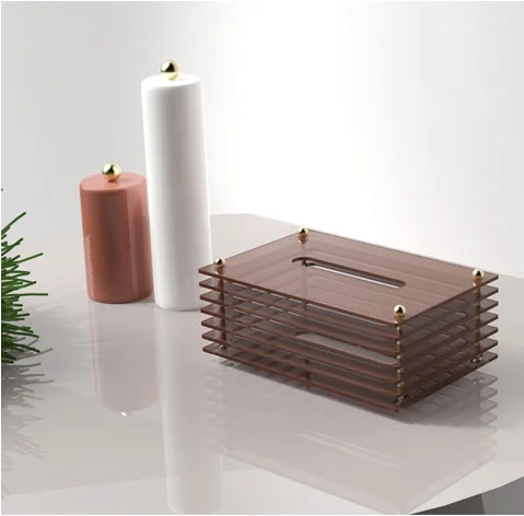 Luxury Living Room Household Creative Tissue Box Brass Acrylic Creative Simple And Fashionable Tissue Box Home Furnishings
Luxury Living Room Household Creative Tissue Box Brass Acrylic Creative Simple And Fashionable Tissue Box Home Furnishings