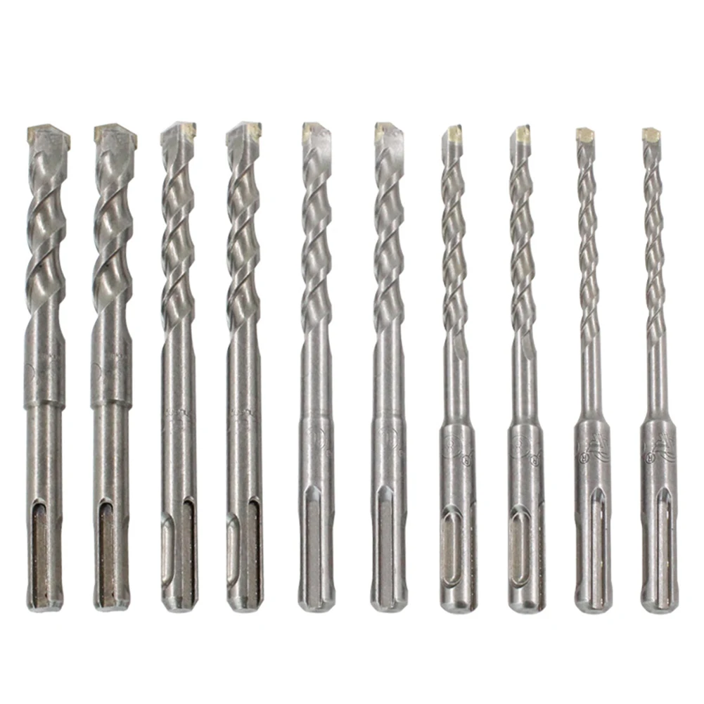 Drill Bit Set Long Twist Round Shank Power Tool Durable Hole Cutter For Masonry Accessories Brick Wall High Hardness DIY Steel
Drill Bit Set Long Twist Round Shank Power Tool Durable Hole Cutter For Masonry Accessories Brick Wall High Hardness DIY Steel