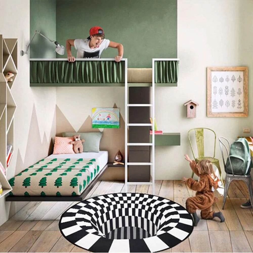 3D Vortex Illusion Rug Swirl Print Optical Illusion Areas Rug Carpet Floor Pad Non-slip Doormat Mats for Home Dropshipping
3D Vortex Illusion Rug Swirl Print Optical Illusion Areas Rug Carpet Floor Pad Non-slip Doormat Mats for Home Dropshipping