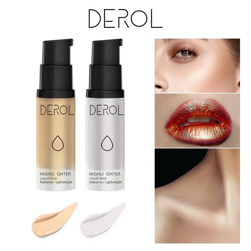 DEROL 6 Color Fashion Liquid Highlighter Face Contour Highlights Glow Concealer Makeup Natural Shine Highlighter cosmetics
DEROL 6 Color Fashion Liquid Highlighter Face Contour Highlights Glow Concealer Makeup Natural Shine Highlighter cosmetics
