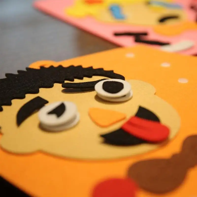 1pc Facial Expressions Puzzle Toy Funny Faces Changing Puzzle Toy Early Development Toy DIY Educational Games Puzzle Set
1pc Facial Expressions Puzzle Toy Funny Faces Changing Puzzle Toy Early Development Toy DIY Educational Games Puzzle Set