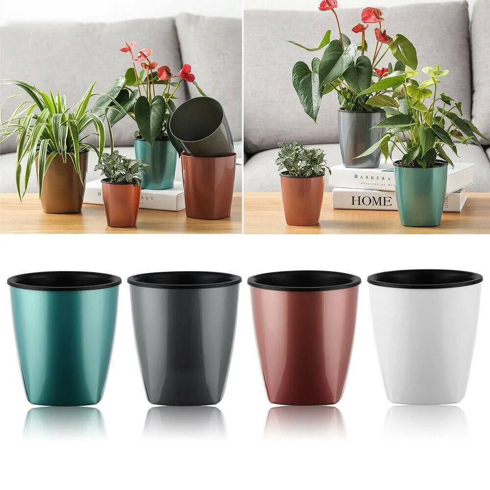 Lazy Plastic Flowerpot Automatic Water-Absorbing Basin Green Plant Balcony Office Home Fleshy Creative Flowerpot Garden Supplies
Lazy Plastic Flowerpot Automatic Water-Absorbing Basin Green Plant Balcony Office Home Fleshy Creative Flowerpot Garden Supplies