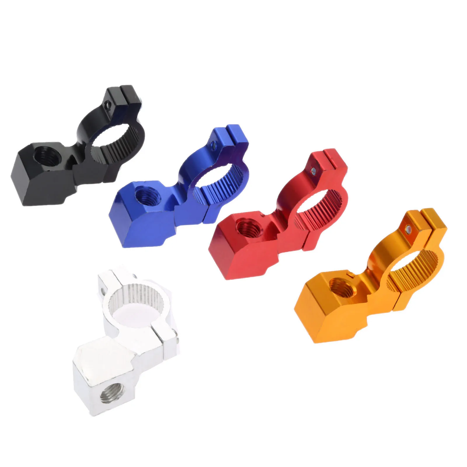 1Pair 22mm 7/8" Motorcycle Handlebar Mirror Mount Holders Adapter Clamp Aluminum ATV Bicycle Bike Rear View Mirror Mount Adapter
1Pair 22mm 7/8" Motorcycle Handlebar Mirror Mount Holders Adapter Clamp Aluminum ATV Bicycle Bike Rear View Mirror Mount Adapter