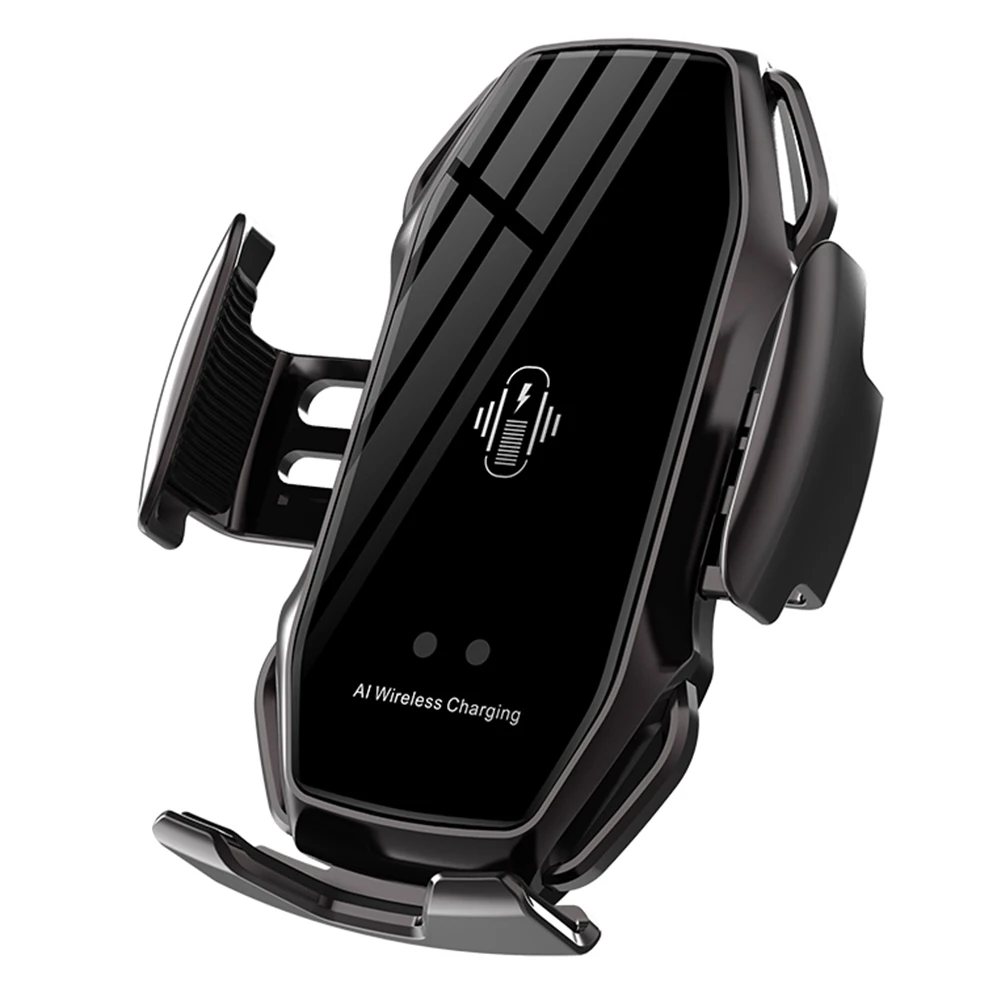 10w Wireless Car Charger With Qi Automatic Clamp Fast Charge Mount For Iphone 11 Pro Xr 360 Degree Rotation Charging Holder
10w Wireless Car Charger With Qi Automatic Clamp Fast Charge Mount For Iphone 11 Pro Xr 360 Degree Rotation Charging Holder