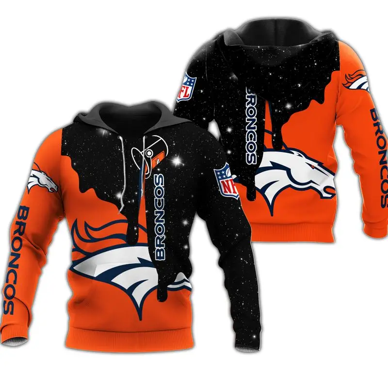 Denver men's long sleeve casual Broncos hoodie Stitching design personality graffiti milk printing 3D sweatshirts
Denver men's long sleeve casual Broncos hoodie Stitching design personality graffiti milk printing 3D sweatshirts