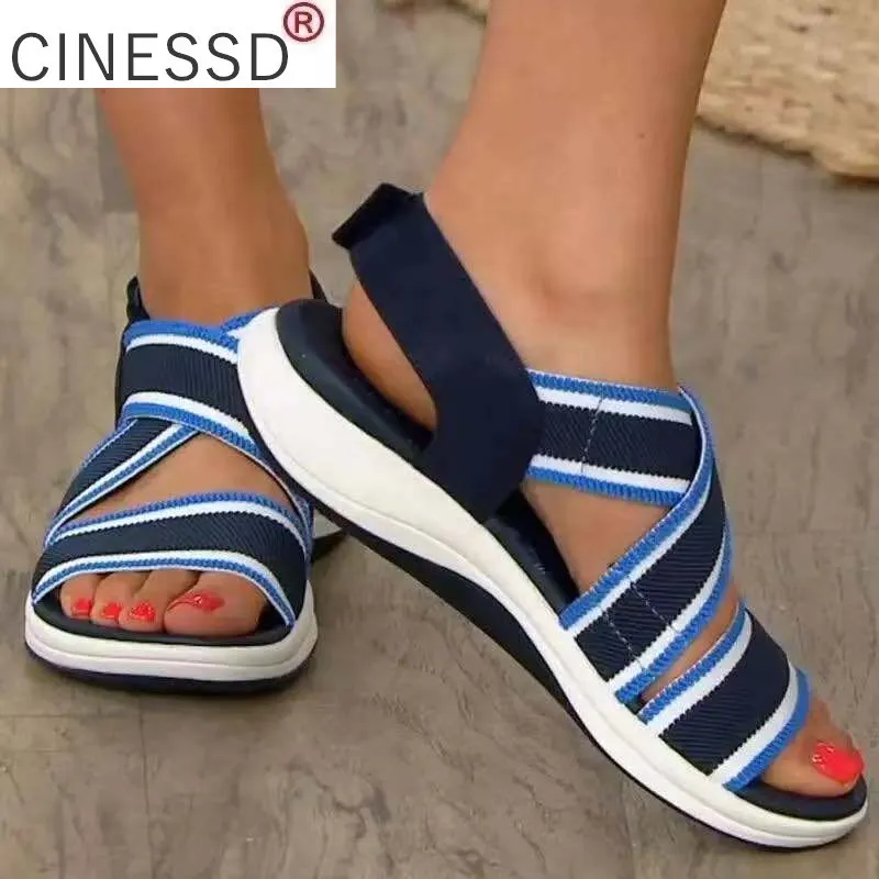 2021 женские модные пляжные повседневные сетчатые сандалии на танкетке, спортивная обувь, дикие лоферы, сандалии, женская обувь
2021 женские модные пляжные повседневные сетчатые сандалии на танкетке, спортивная обувь, дикие лоферы, сандалии, женская обувь