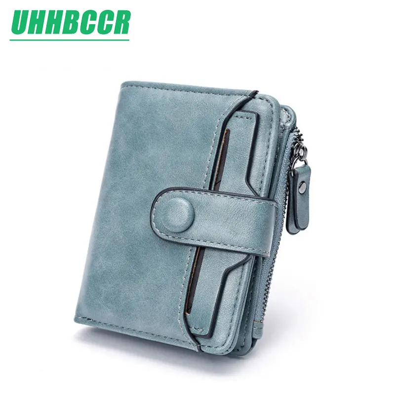 New Leather Women Wallet Hasp Small and Slim Coin Pocket Purse Women Wallets Cards Holders Luxury Brand Wallets Designer Purse
New Leather Women Wallet Hasp Small and Slim Coin Pocket Purse Women Wallets Cards Holders Luxury Brand Wallets Designer Purse