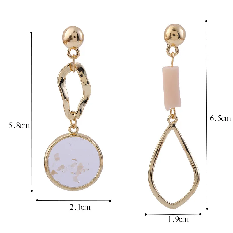 S925 New Korean metallic geometric Asymmetrical Earrings, earrings for fashionable women, small gifts, 2020 new jewelry
S925 New Korean metallic geometric Asymmetrical Earrings, earrings for fashionable women, small gifts, 2020 new jewelry