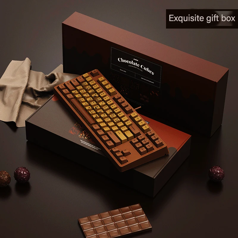 All New Ajazz AK533 Chocolate Cube 87/104 Key USB Wired Mechanical Keyboard Desktop Notebook Gaming Keyboard For Home Office
All New Ajazz AK533 Chocolate Cube 87/104 Key USB Wired Mechanical Keyboard Desktop Notebook Gaming Keyboard For Home Office