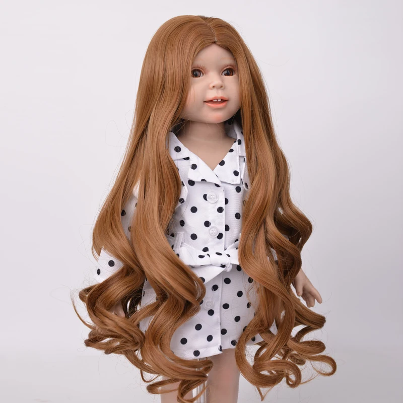 MUZI WIG Reborn baby Doll Hair Long Wavy Curly Heat Resist Doll Wigs for 18'' Dolls
MUZI WIG Reborn baby Doll Hair Long Wavy Curly Heat Resist Doll Wigs for 18'' Dolls