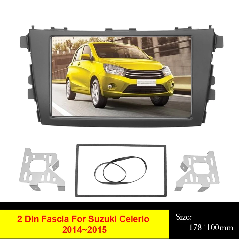 2 Din Car Radio Panel Fascia For Suzuki Celerio 2014+ DVD Stereo Frame Plate Adapter Mounting Dash Installation Bezel Trim Kit
2 Din Car Radio Panel Fascia For Suzuki Celerio 2014+ DVD Stereo Frame Plate Adapter Mounting Dash Installation Bezel Trim Kit