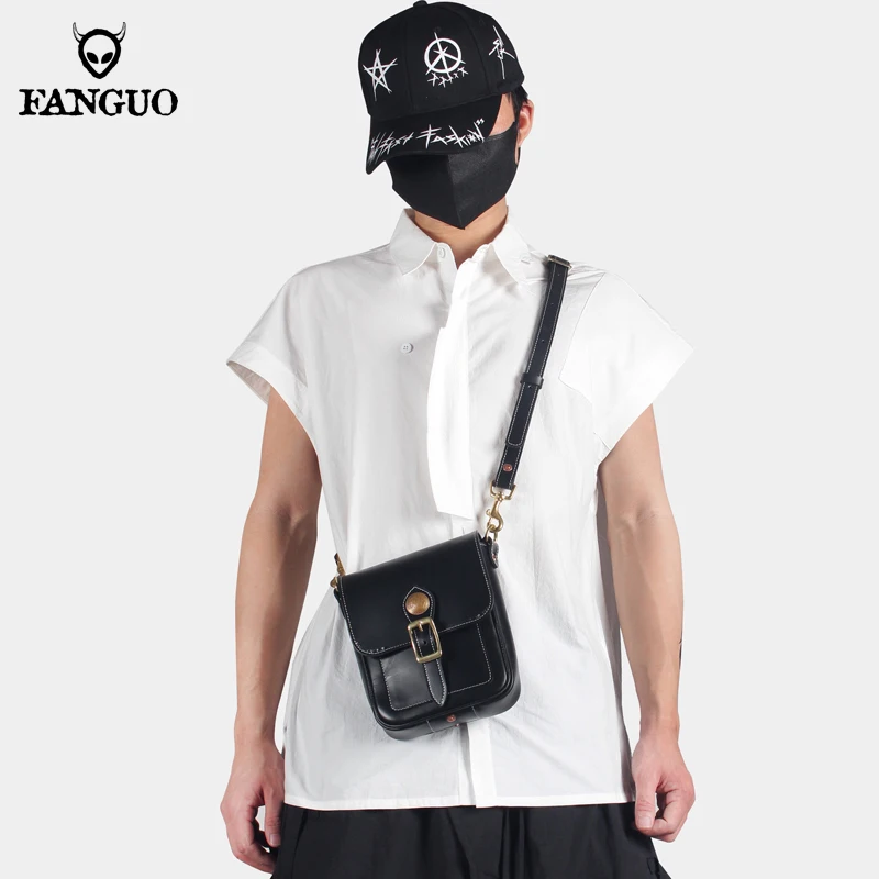 Handmade Genuine Leather Crossbody Bag Small Retro Shoulder Messenger Bag For Male Portable Travel Sling Bag Handbag
Handmade Genuine Leather Crossbody Bag Small Retro Shoulder Messenger Bag For Male Portable Travel Sling Bag Handbag