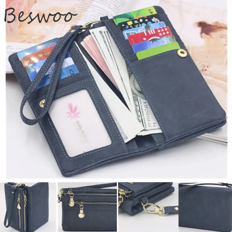 Women's Wallet New Top Quality Leather Wallet for Men Double Zipper Coin Purse Clutch Wristlet Portefeuille Card Holder Handbags
Women's Wallet New Top Quality Leather Wallet for Men Double Zipper Coin Purse Clutch Wristlet Portefeuille Card Holder Handbags