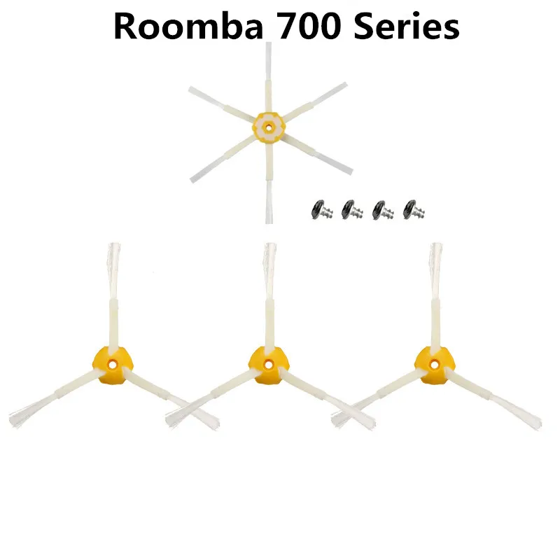 Боковая щетка для робота-пылесоса irobot Roomba серия 700, 730, 740, 750, 760, 770, 780, 4 шт.
Боковая щетка для робота-пылесоса irobot Roomba серия 700, 730, 740, 750, 760, 770, 780, 4 шт.