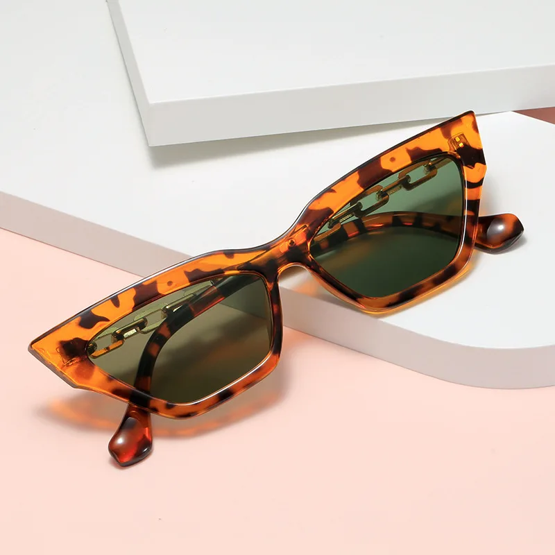 Brand Luxury Cat Eye Sunglasses Women Metal Chain Small Frame Designer Sun Glasses Female Retro Mirror Square Oculos De Sol
Brand Luxury Cat Eye Sunglasses Women Metal Chain Small Frame Designer Sun Glasses Female Retro Mirror Square Oculos De Sol