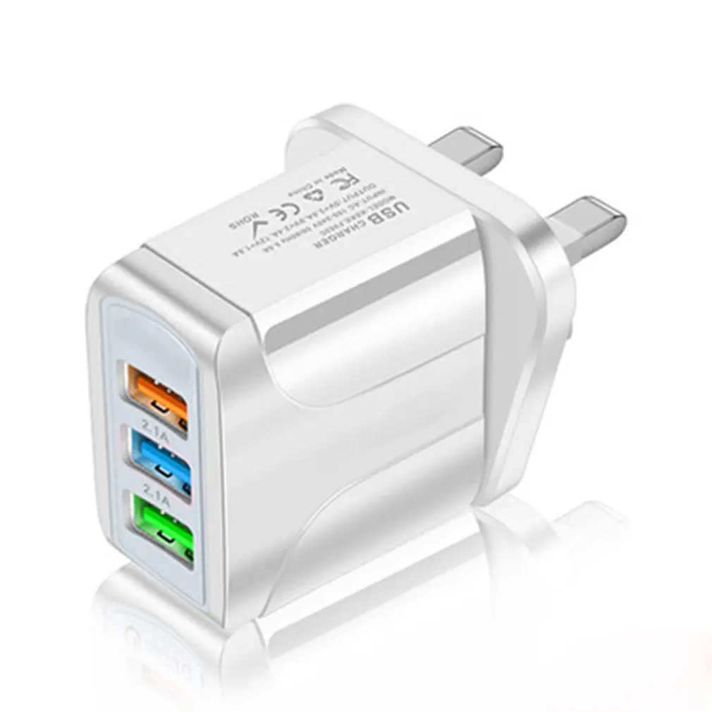 Portable Charger Plug 2.4A 3 Port Adapter Universal USB Charger Power Supply Travel 3 USB Port Charger Universal Adapter
Portable Charger Plug 2.4A 3 Port Adapter Universal USB Charger Power Supply Travel 3 USB Port Charger Universal Adapter