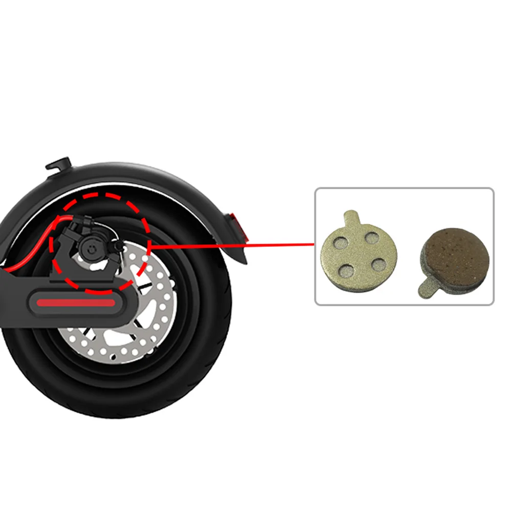 2Pcs Universal Scooter Brake Pads For Xiaomi M365 Pro Electric Kick Scooter Rear Wheel Brake Disc Friction Plates Part Accessory
2Pcs Universal Scooter Brake Pads For Xiaomi M365 Pro Electric Kick Scooter Rear Wheel Brake Disc Friction Plates Part Accessory