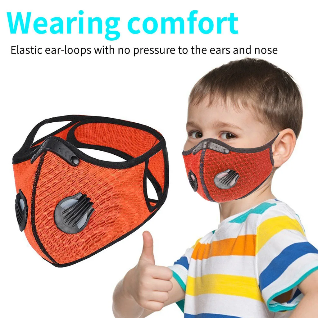 Outdoor Kids Mask Resuable Washable Active Carbon Filters Dustproof Riding Protec Mouth Cover Bicycle Masks Party Decoration
Outdoor Kids Mask Resuable Washable Active Carbon Filters Dustproof Riding Protec Mouth Cover Bicycle Masks Party Decoration
