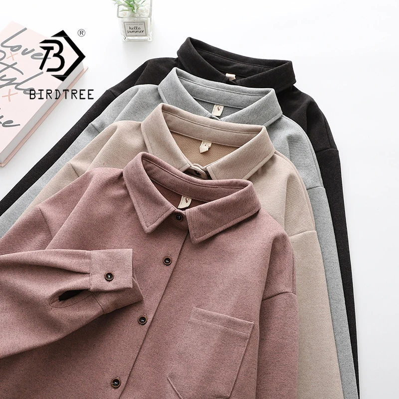 New Fashion Woman Corduroy Jacket Solid Thicken Fleece Shirt Single Breasted Turn Down Collar Long Sleeve Pocket Button C18908X
New Fashion Woman Corduroy Jacket Solid Thicken Fleece Shirt Single Breasted Turn Down Collar Long Sleeve Pocket Button C18908X