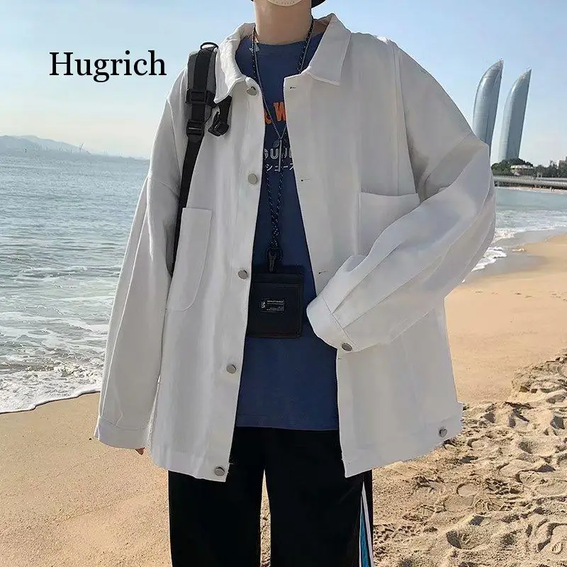 Мужская весенне-осенняя корейская модная рабочая одежда Свободная Повседневная Брендовая верхняя одежда
Мужская весенне-осенняя корейская модная рабочая одежда Свободная Повседневная Брендовая верхняя одежда