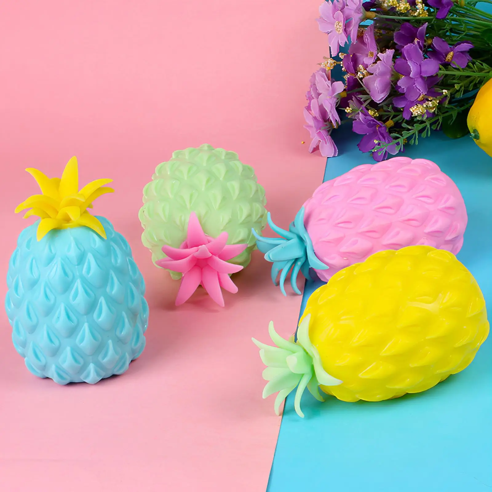 Kids Pineapple Anti Stress Grape Ball Funny Gadget Vent Decompression Toys For Children Stress Autism Hand Wrist Squeeze Toys
Kids Pineapple Anti Stress Grape Ball Funny Gadget Vent Decompression Toys For Children Stress Autism Hand Wrist Squeeze Toys